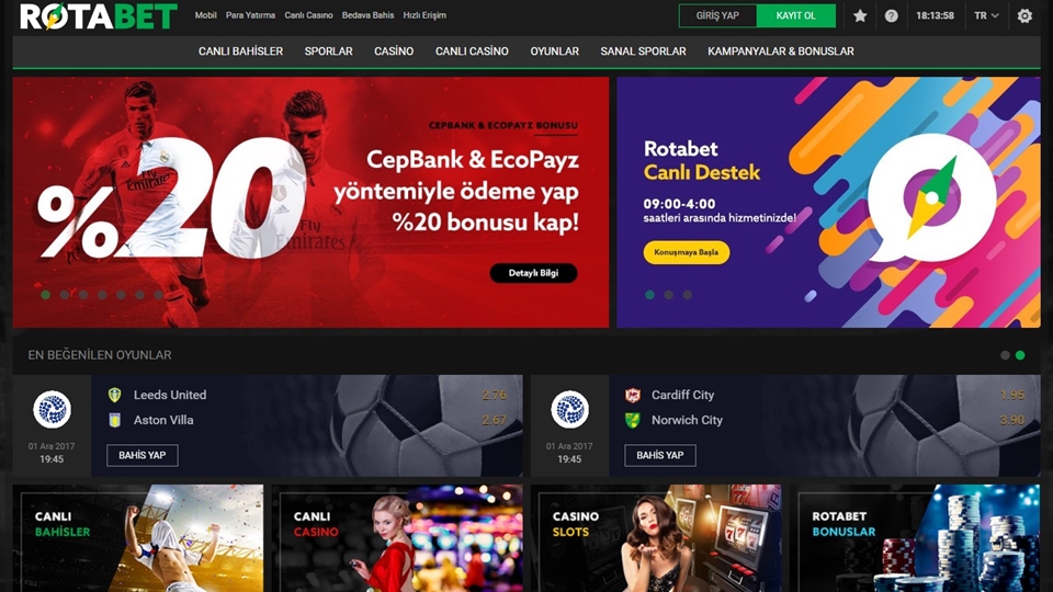 rotabet web sitesi giriş sayfası