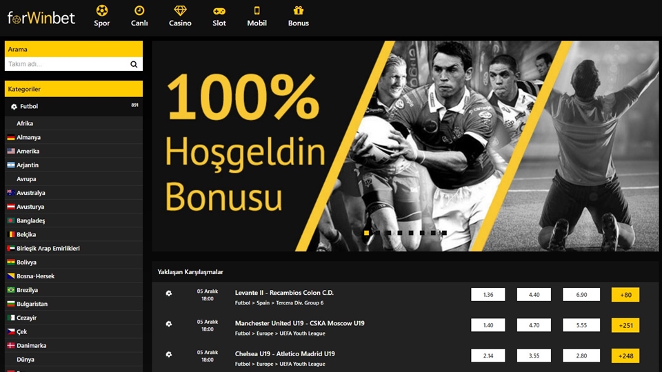 forwinbet web sitesi giriş sayfası